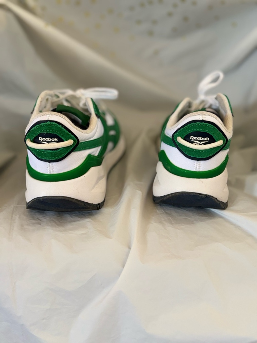 Reebok Green and White Classic Trainer Forte Sneaker - Picture 5 of 7